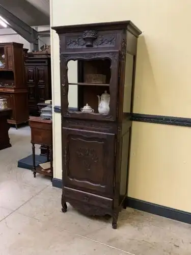 Antik - Vitrine, Bücherschrank, - Jugendstil - Historismus - Lieferung möglich! 2