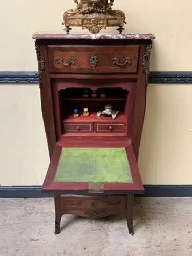 Antiker Jugendstil Sekretär, Vertiko, Intarsien - Lieferung möglich!