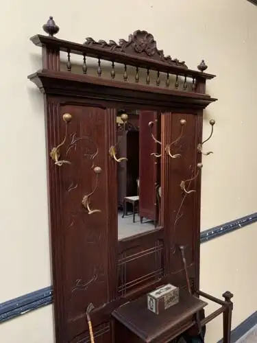 Antike Jugendstil Garderobe - traumhaft schön - Lieferung möglich!