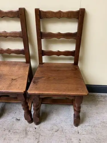 4 antike Bauern Stühle  - Traumhaft - Lieferung möglich! 11