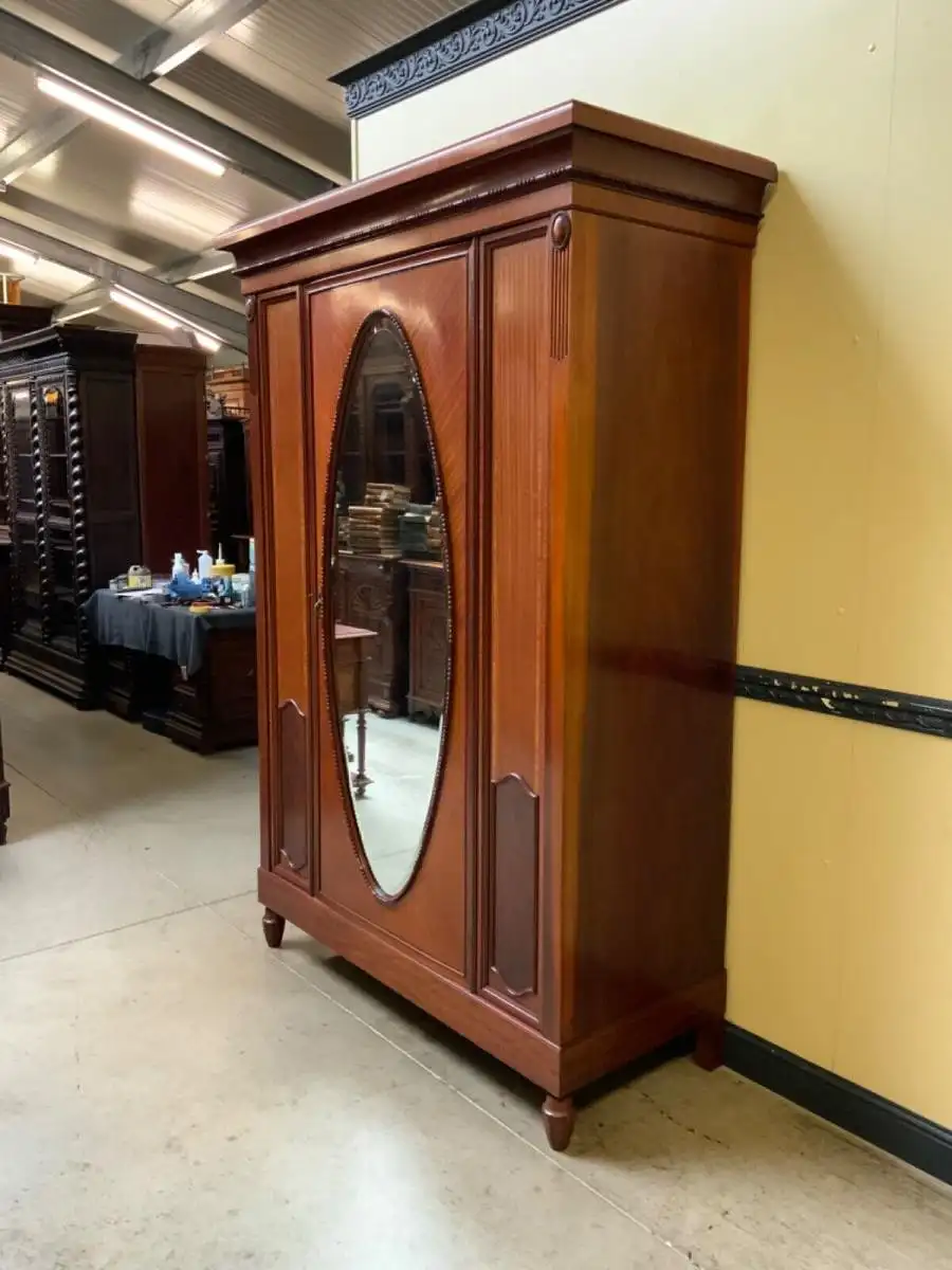 Antiker Art Deco Kleiderschrank - Traumhaft- Lieferung möglich! 3