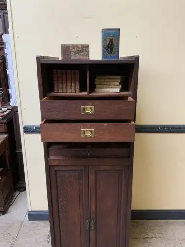 Antiker Jugendstil Rollladen Archivschrank - Lieferung möglich! 15