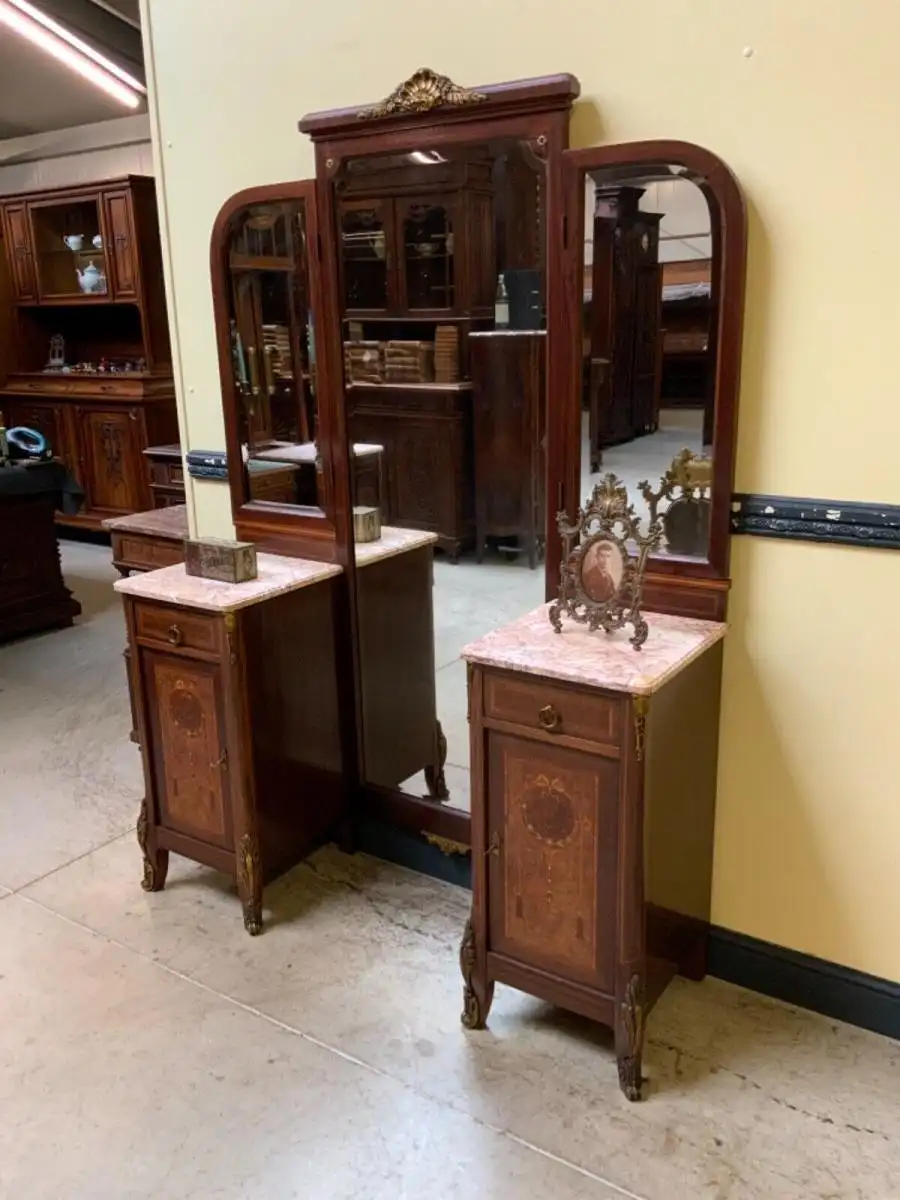 Antike Jugendstil  Aufsatz Kommode,  Sensationell - Lieferung möglich! 1