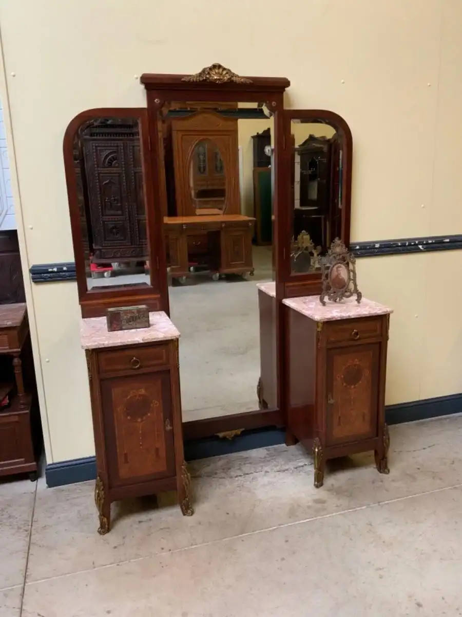 Antike Jugendstil  Aufsatz Kommode,  Sensationell - Lieferung möglich! 2