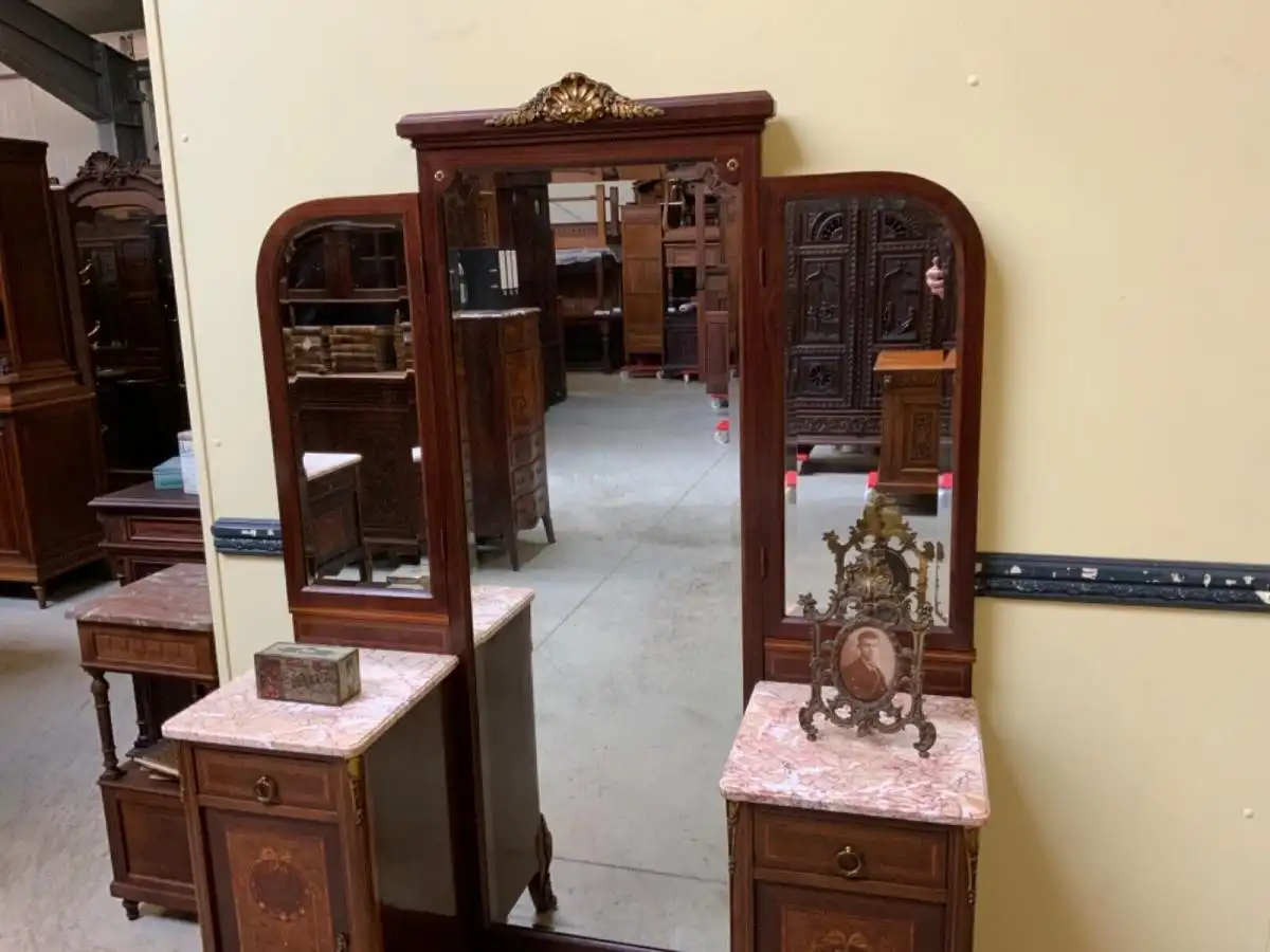 Antike Jugendstil  Aufsatz Kommode,  Sensationell - Lieferung möglich! 3