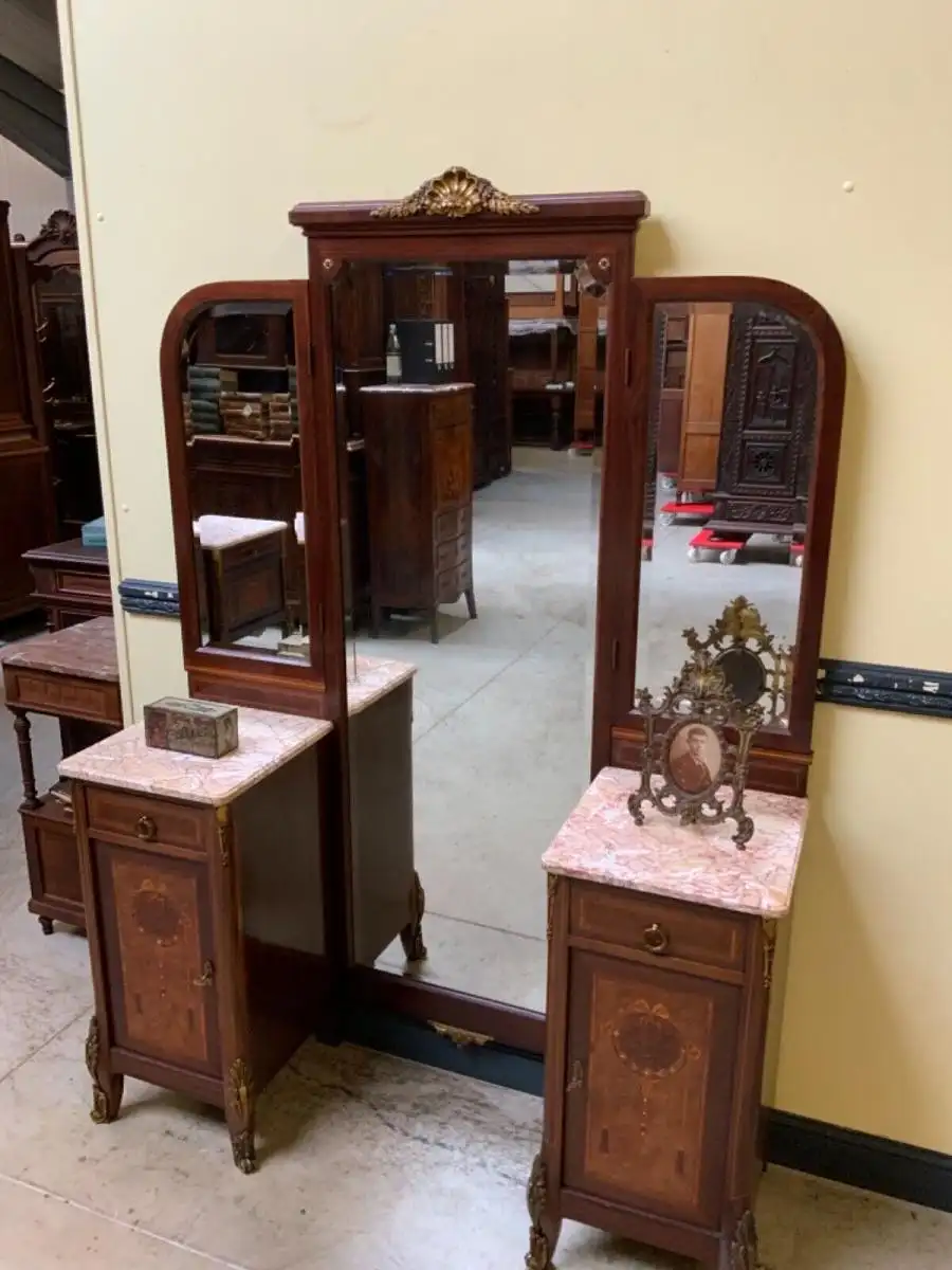 Antike Jugendstil  Aufsatz Kommode,  Sensationell - Lieferung möglich! 4