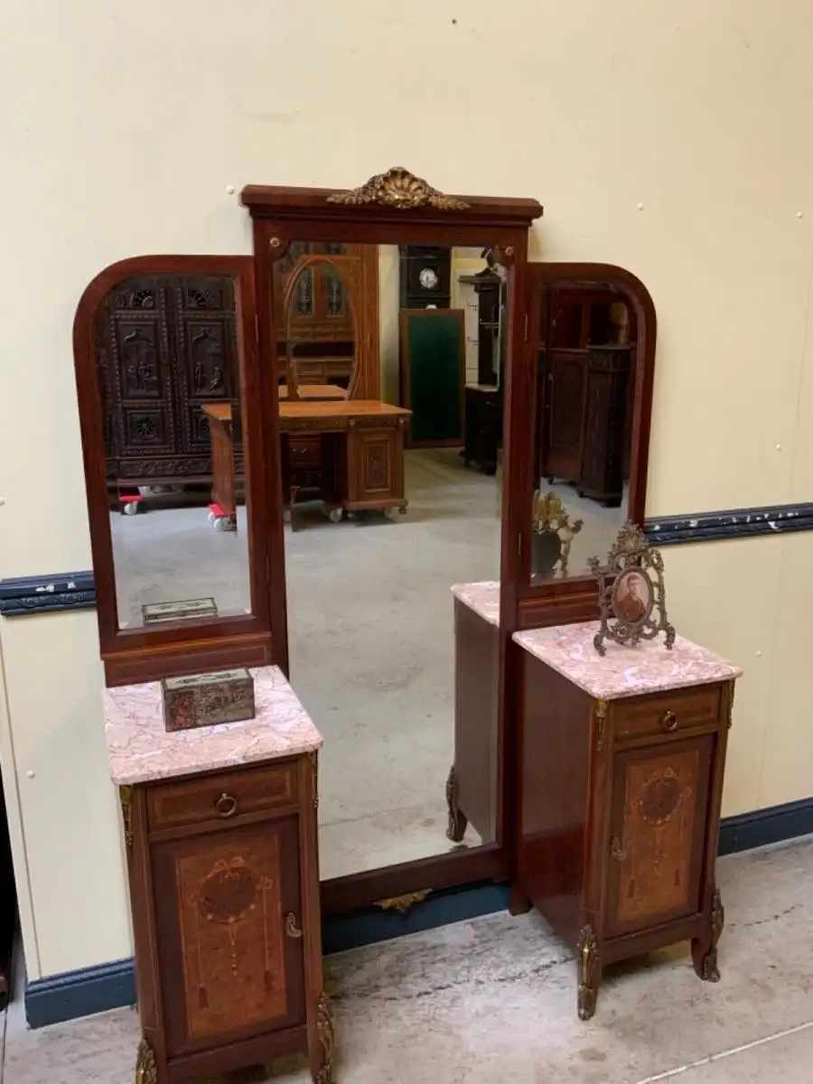 Antike Jugendstil  Aufsatz Kommode,  Sensationell - Lieferung möglich! 6