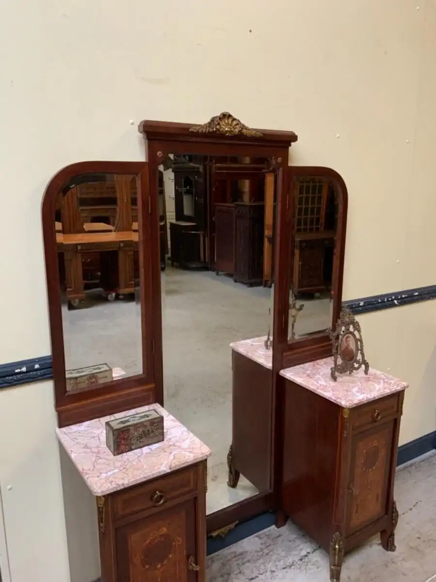 Antike Jugendstil  Aufsatz Kommode,  Sensationell - Lieferung möglich! 7