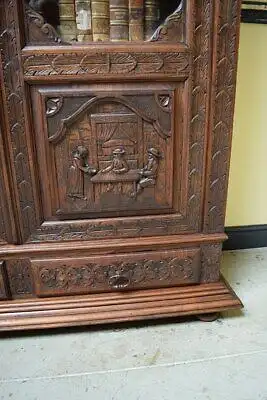 Antik - Vitrine, Bücherschrank,  Bretagne - Traumhaft  -  Lieferung möglich! 10