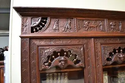 Antik - Vitrine, Bücherschrank,  Bretagne - Traumhaft  -  Lieferung möglich! 7