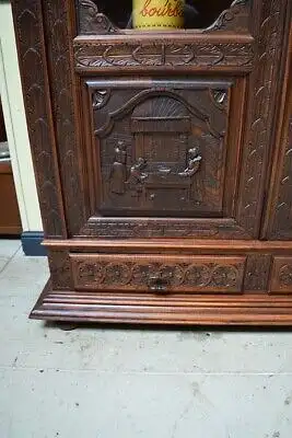 Antik - Vitrine, Bücherschrank,  Bretagne - Traumhaft  -  Lieferung möglich! 9