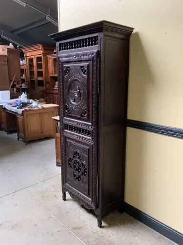 Antiker bretonischer Geschirrschrank, Vertiko, Traumhaft - Lieferung möglich! 3