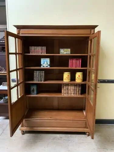 Antiker Jugendstil Bücherschrank, Vitrine, Traumhaft - Lieferung möglich! 12