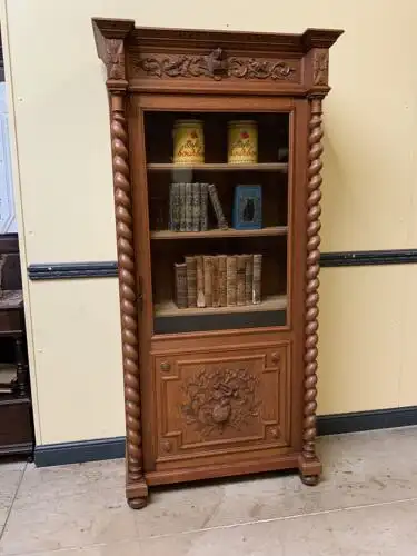 Antiker Gründerzeit Bücherschrank, Vitrine, Traumhaft  - Lieferung möglich! 1