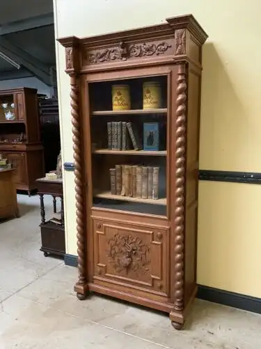 Antiker Gründerzeit Bücherschrank, Vitrine, Traumhaft  - Lieferung möglich! 2