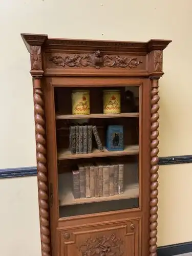 Antiker Gründerzeit Bücherschrank, Vitrine, Traumhaft  - Lieferung möglich! 8