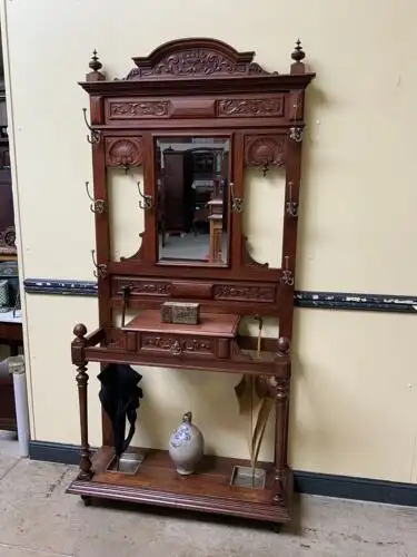 Antike Jugendstil Garderobe - traumhaft schön - Lieferung möglich!