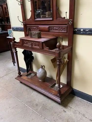Antike Jugendstil Garderobe - traumhaft schön - Lieferung möglich!