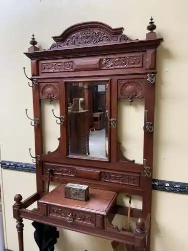 Antike Jugendstil Garderobe - traumhaft schön - Lieferung möglich!