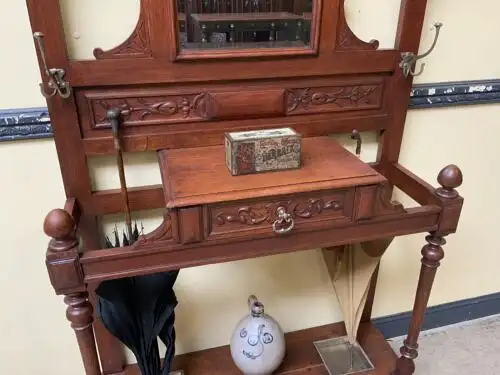 Antike Jugendstil Garderobe - traumhaft schön - Lieferung möglich!