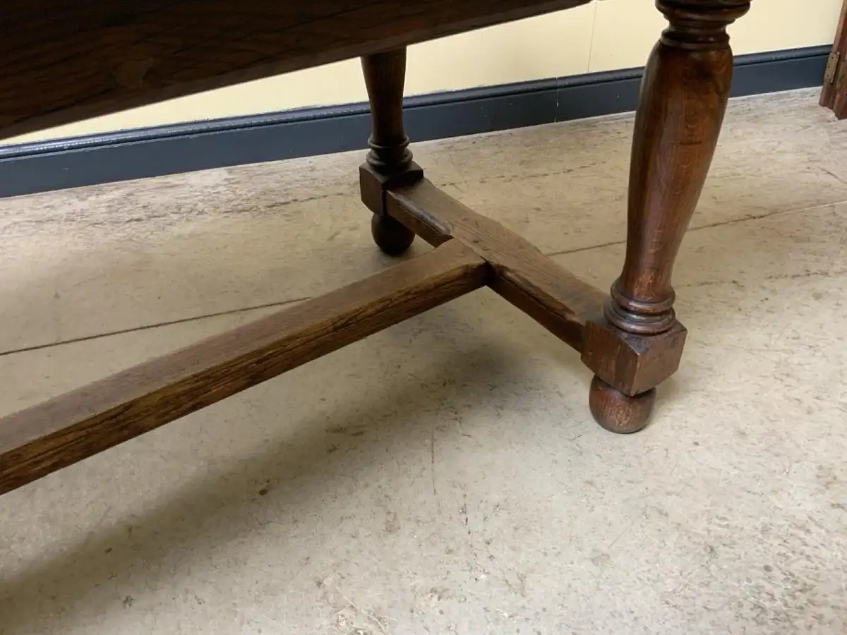 Antiker imposanter Kloster Tisch, Bauerntisch, Tafel, 211 cm -Lieferung möglich! 13