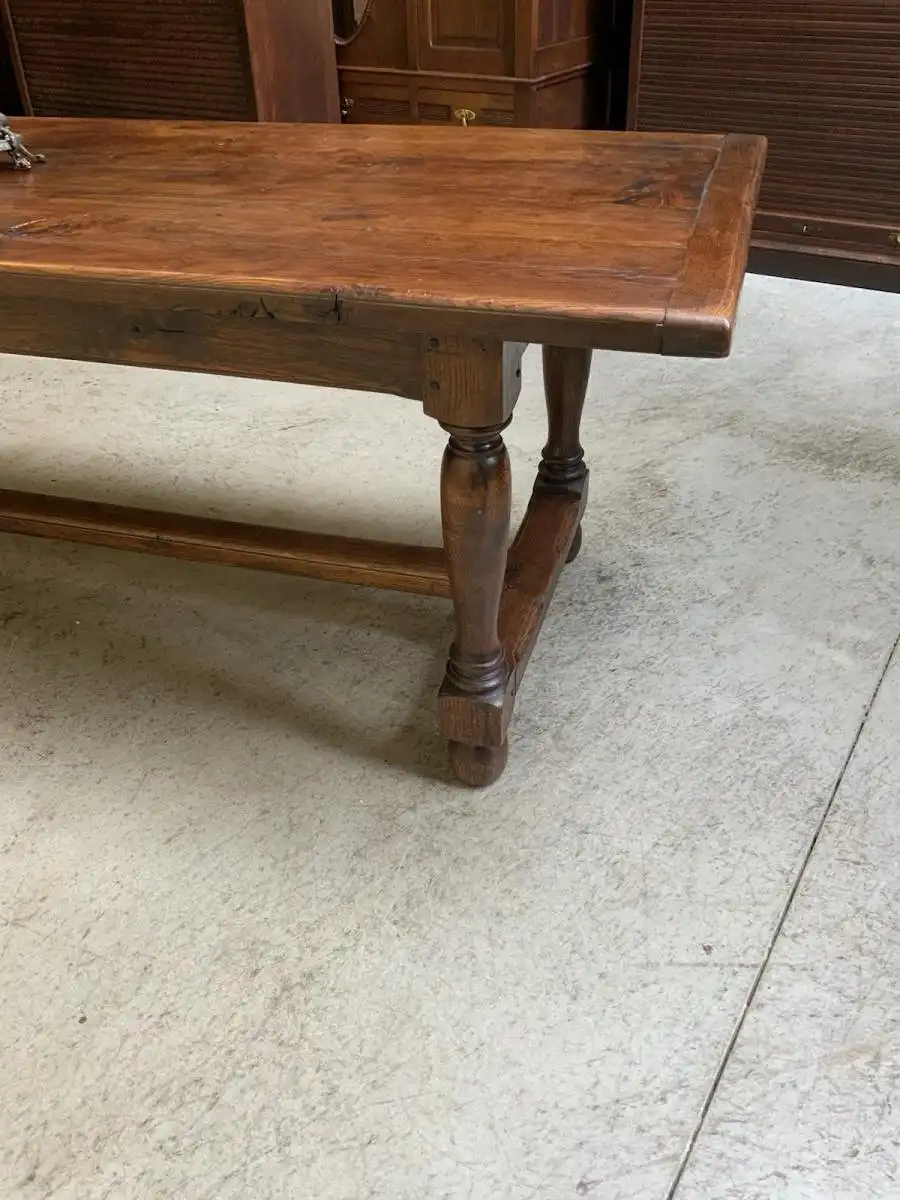 Antiker imposanter Kloster Tisch, Bauerntisch, Tafel, 211 cm -Lieferung möglich! 4
