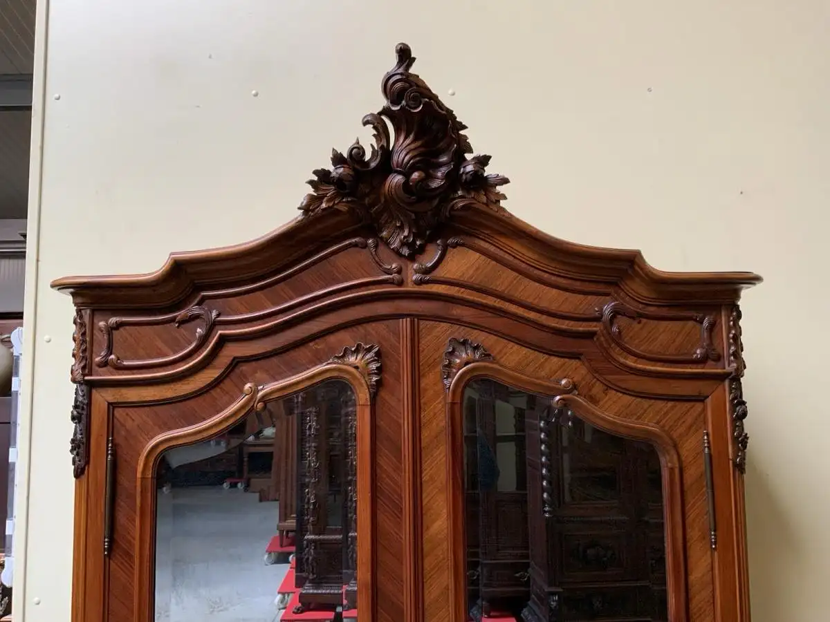 Antik - Wäscheschrank, Schuhschrank, Palisander - Historismus - Lieferung mögl.! 11