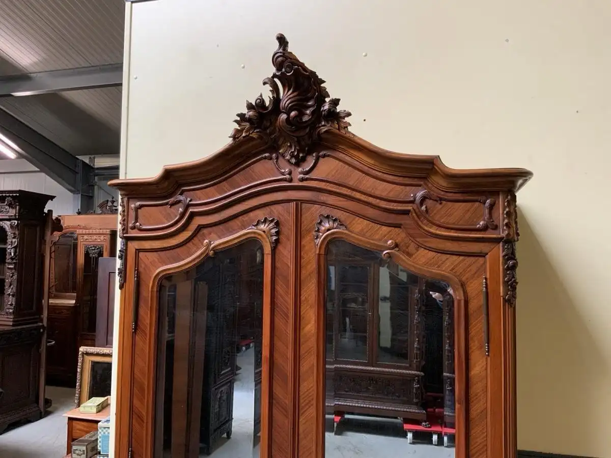 Antik - Wäscheschrank, Schuhschrank, Palisander - Historismus - Lieferung mögl.! 12