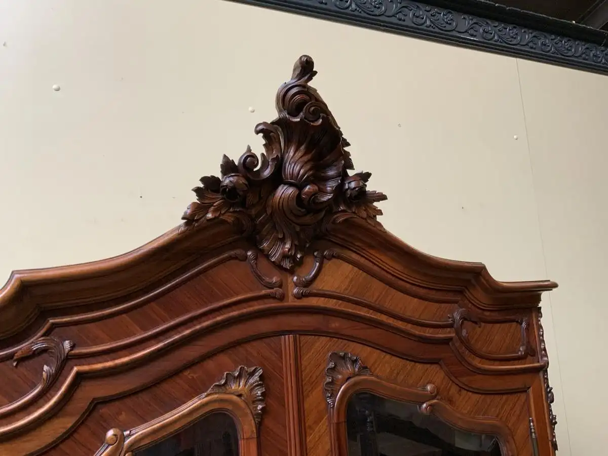 Antik - Wäscheschrank, Schuhschrank, Palisander - Historismus - Lieferung mögl.! 14