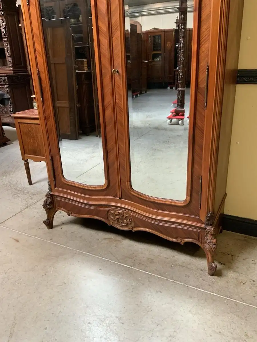 Antik - Wäscheschrank, Schuhschrank, Palisander - Historismus - Lieferung mögl.! 16