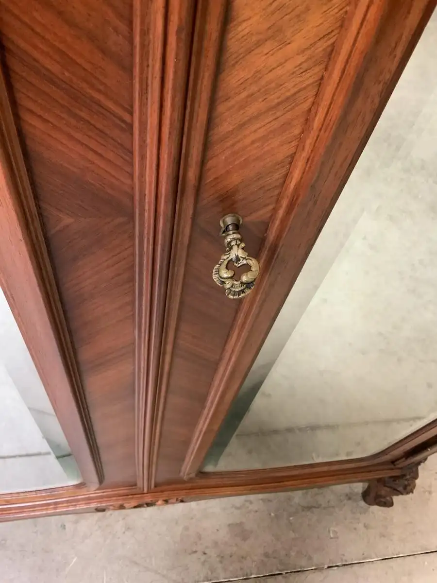 Antik - Wäscheschrank, Schuhschrank, Palisander - Historismus - Lieferung mögl.! 17