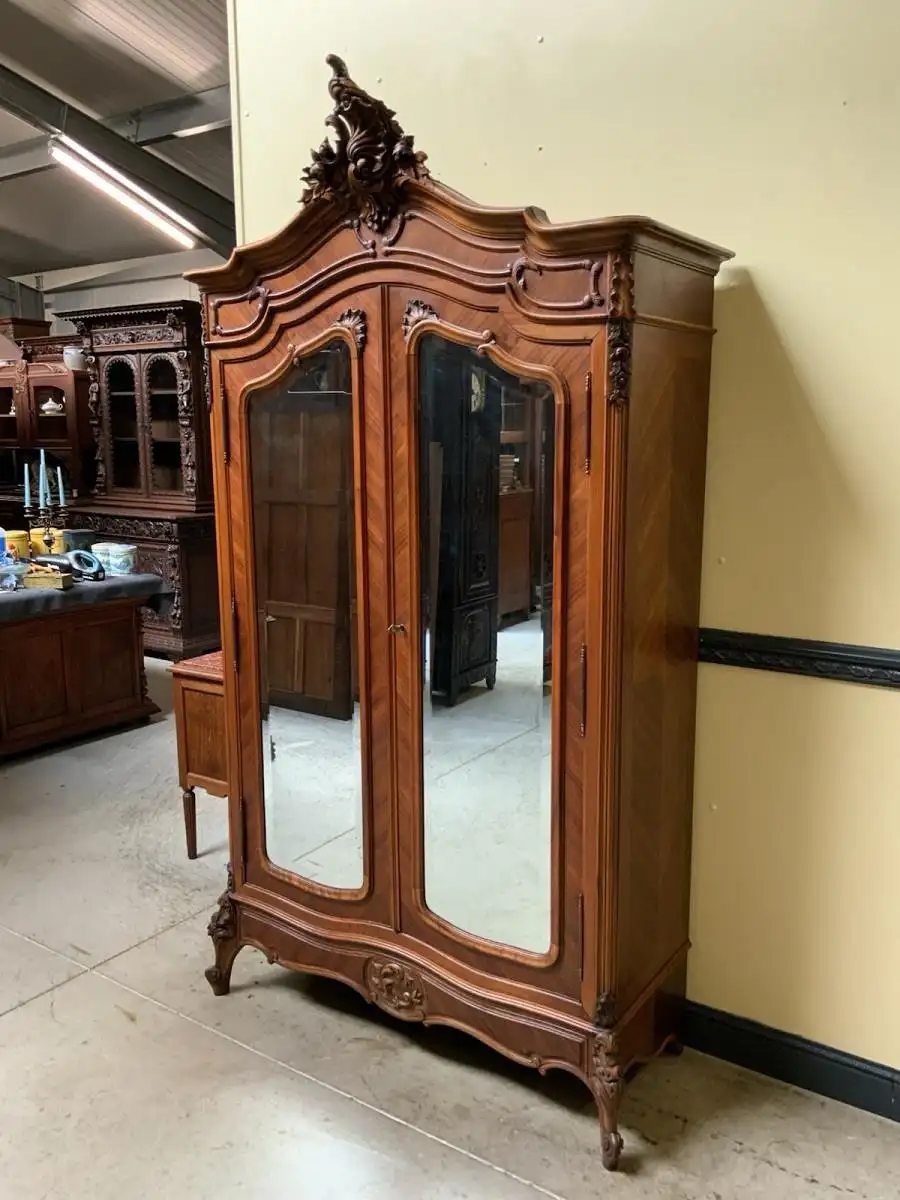 Antik - Wäscheschrank, Schuhschrank, Palisander - Historismus - Lieferung mögl.! 3