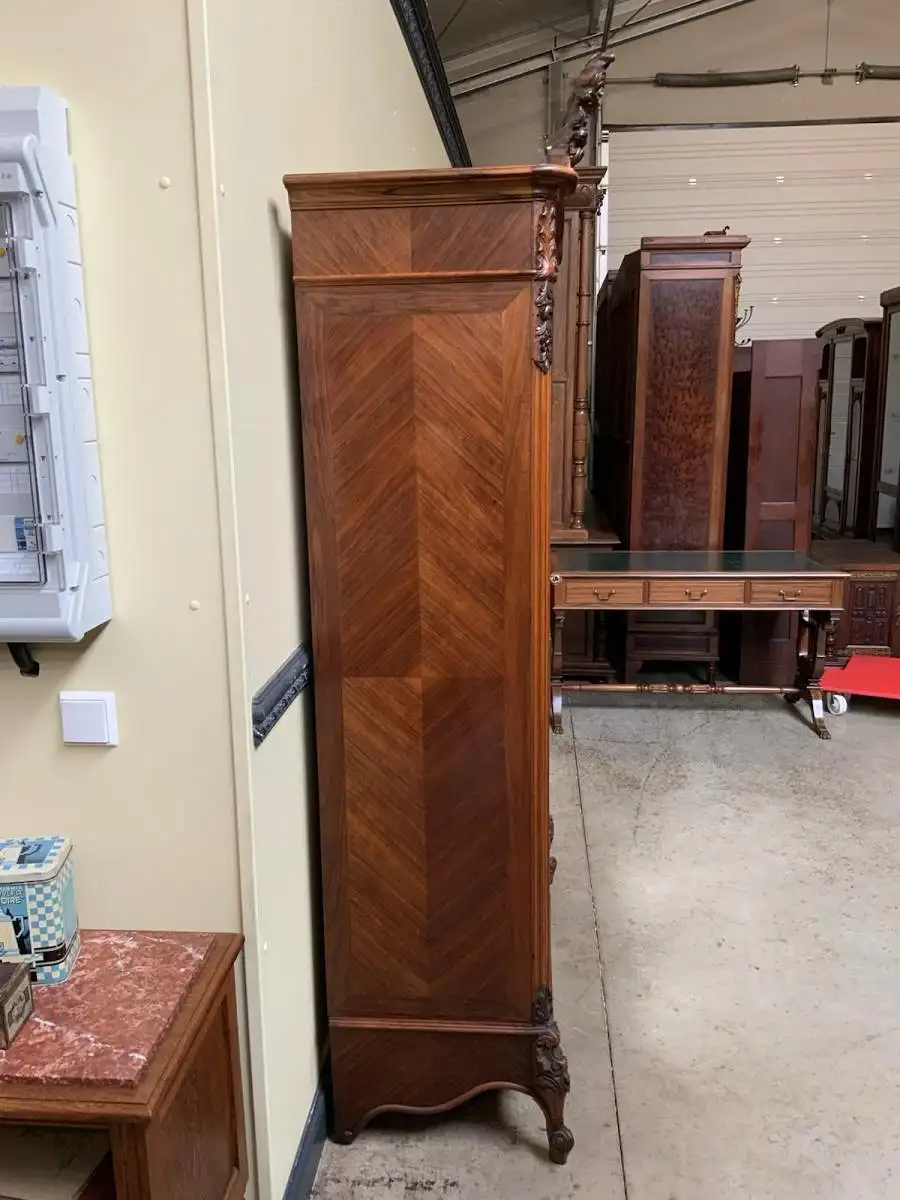 Antik - Wäscheschrank, Schuhschrank, Palisander - Historismus - Lieferung mögl.! 5