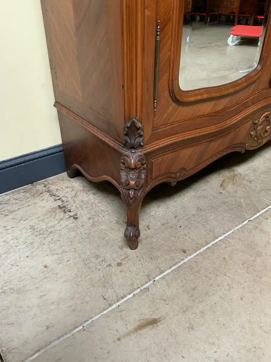 Antik - Wäscheschrank, Schuhschrank, Palisander - Historismus - Lieferung mögl.! 7