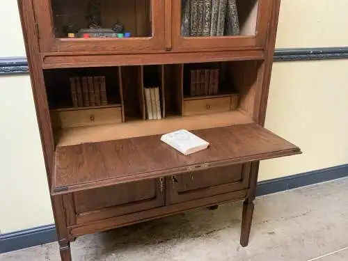 Antik - Sekretär, Vitrine, Bücherschrank - Jugendstil - Lieferung möglich!