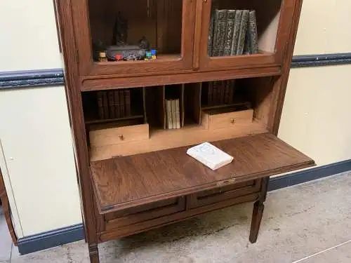 Antik - Sekretär, Vitrine, Bücherschrank - Jugendstil - Lieferung möglich!