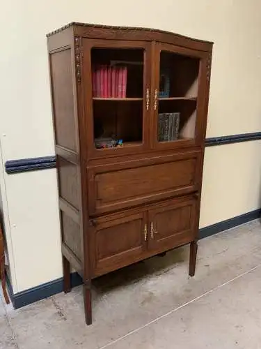 Antik - Sekretär, Vitrine, Bücherschrank - Jugendstil - Lieferung möglich!