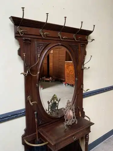 Antik - Garderobe, Kleiderständer - Jugendstil - Lieferung möglich!
