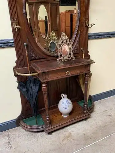 Antik - Garderobe, Kleiderständer - Jugendstil - Lieferung möglich!