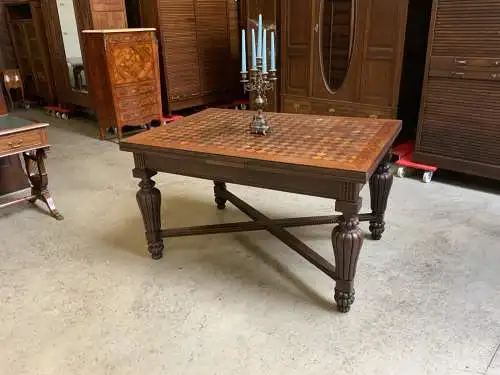 Antik - imposanter Ausziehtisch, 257 cm lang - Art Deco - Lieferung möglich!