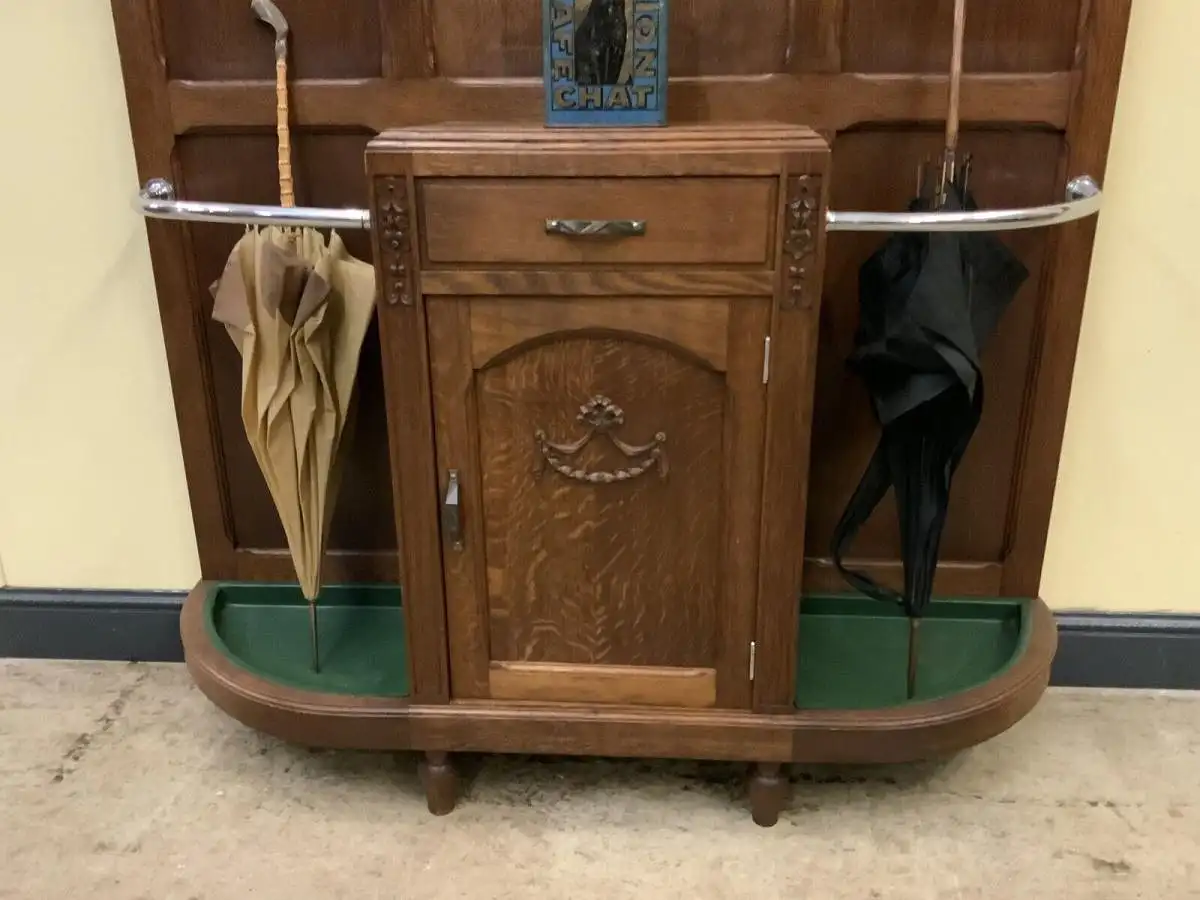 Antike Jugendstil Garderobe - traumhaft schön - Lieferung möglich! 17