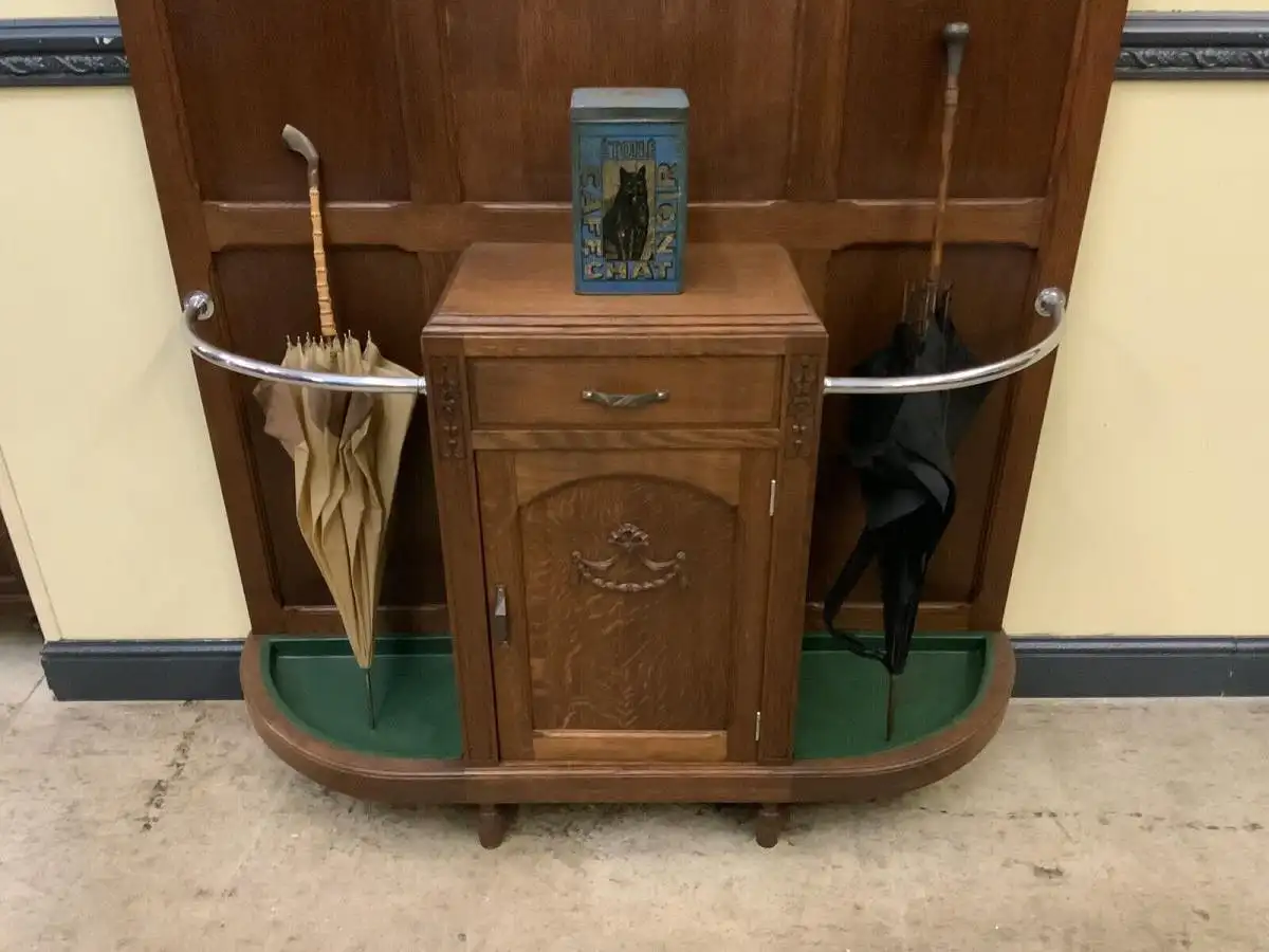 Antike Jugendstil Garderobe - traumhaft schön - Lieferung möglich! 9