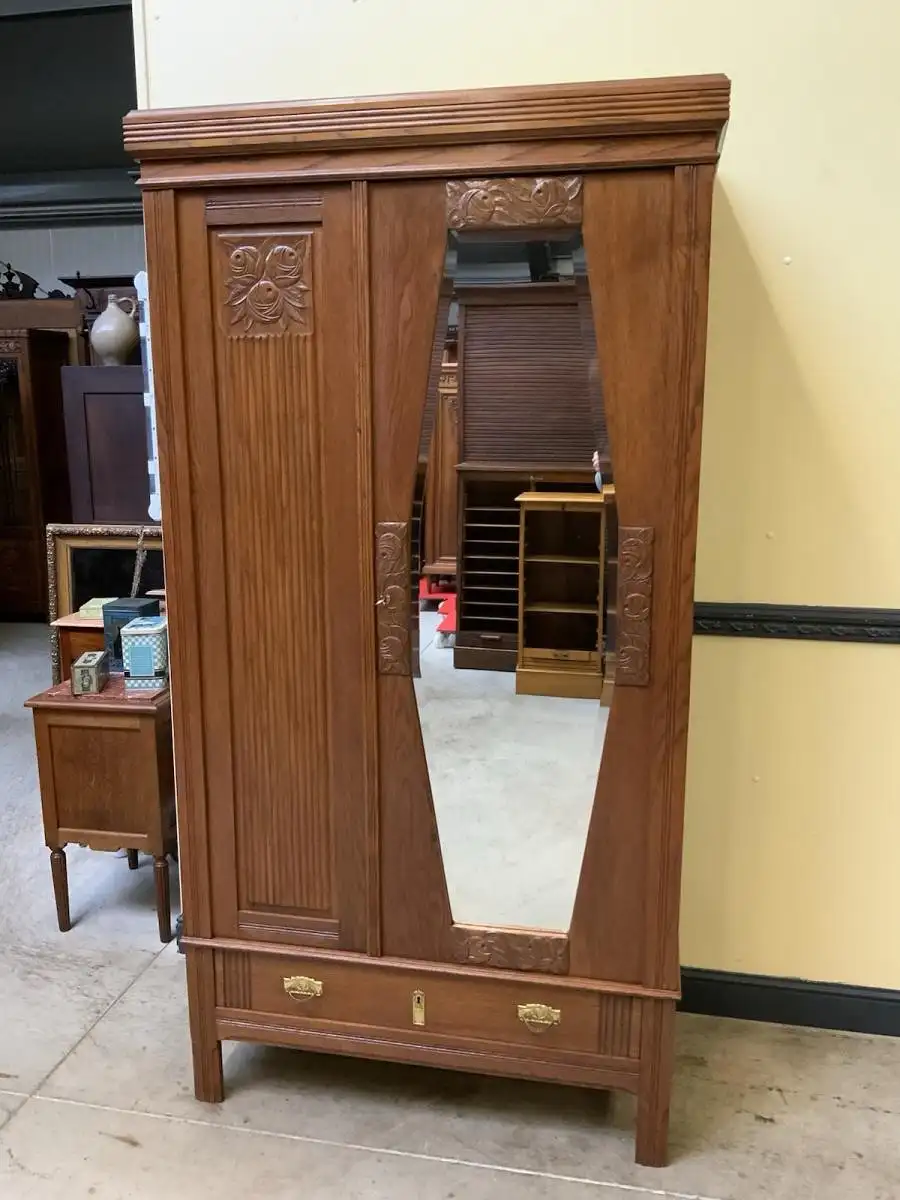 Antiker Art Deco Kleiderschrank, Wäscheschrank - Traumhaft- Lieferung möglich! 13