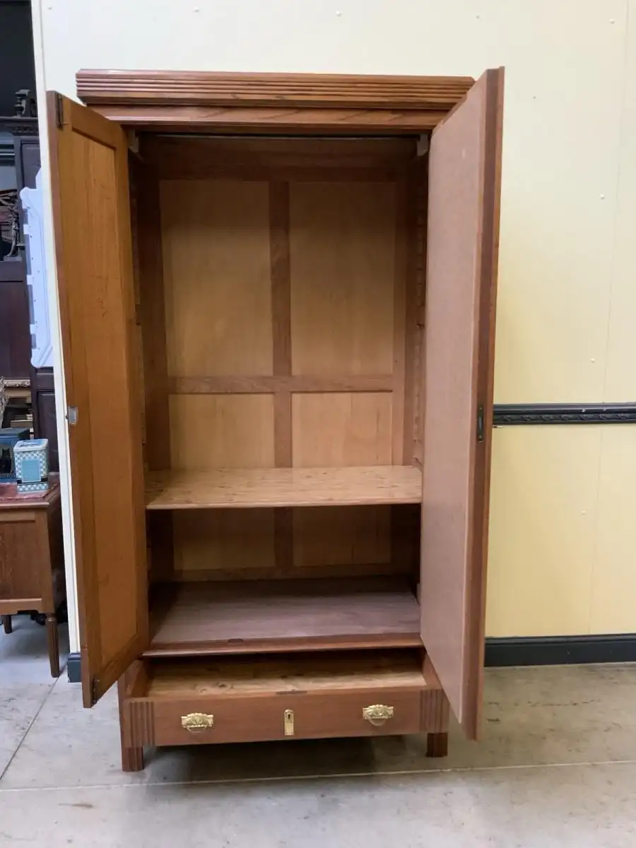 Antiker Art Deco Kleiderschrank, Wäscheschrank - Traumhaft- Lieferung möglich! 15