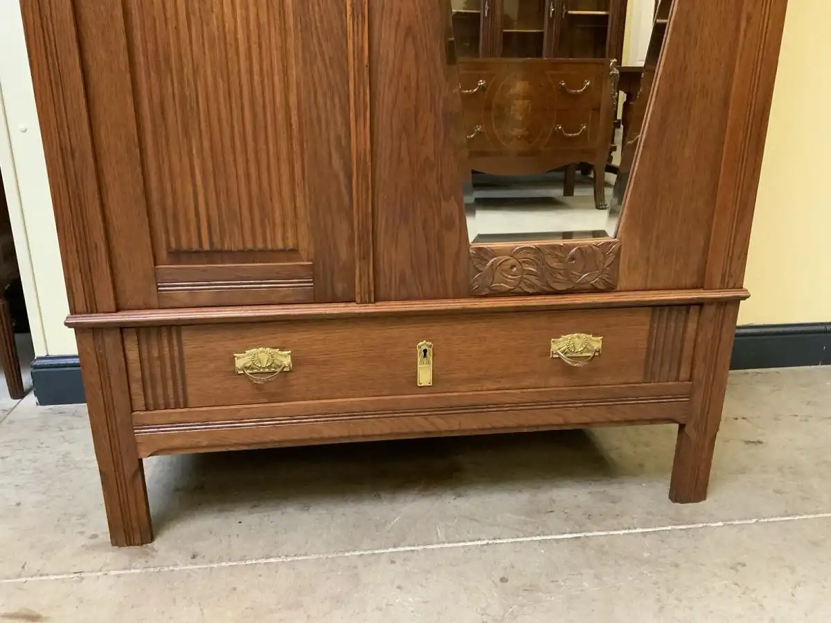 Antiker Art Deco Kleiderschrank, Wäscheschrank - Traumhaft- Lieferung möglich! 7