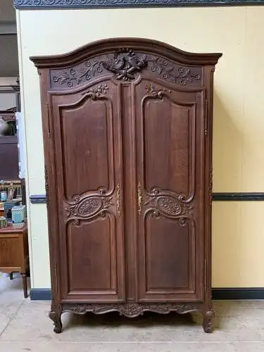 Antik - Kleiderschrank mit Wäschefach, Brautschrank - Normandie - Lief. möglich!