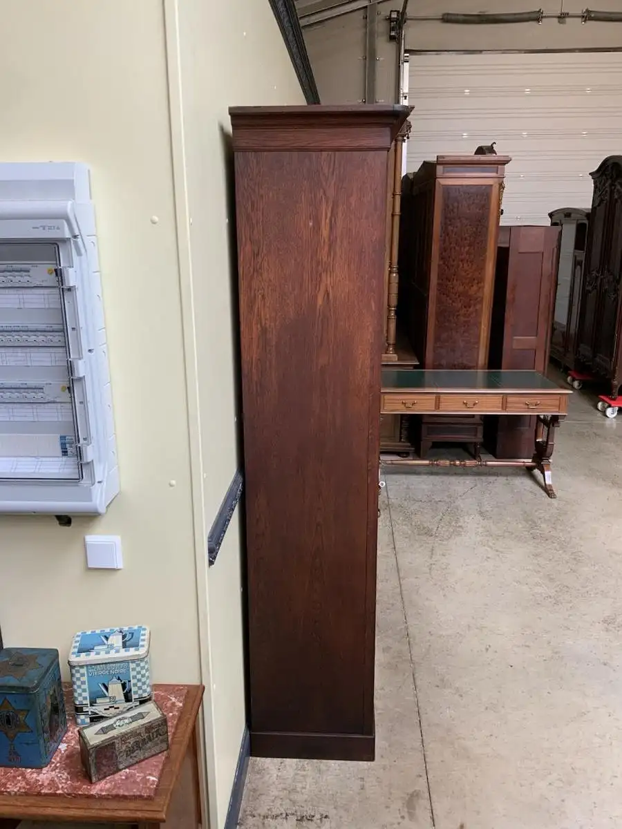 Antik - Rollladen Archiv Schrank, Bücherschrank -Jugendstil - Lieferung möglich! 6