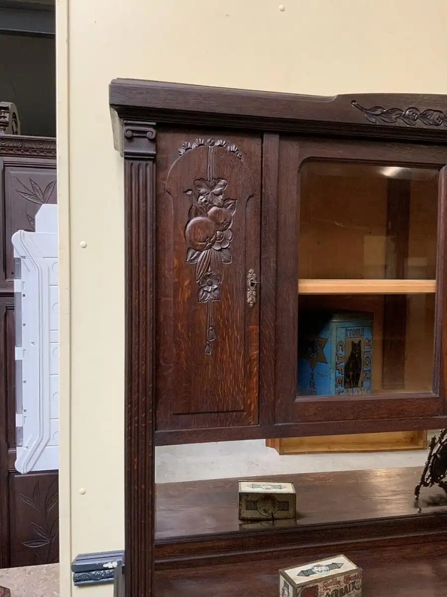 Antikes Jugendstil Buffet - Traumhaft - Lieferung möglich! 11