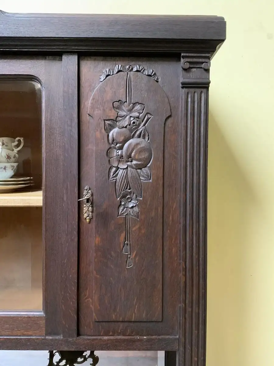 Antikes Jugendstil Buffet - Traumhaft - Lieferung möglich! 13