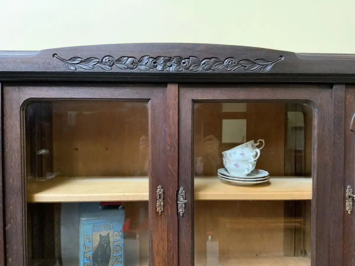 Antikes Jugendstil Buffet - Traumhaft - Lieferung möglich! 15